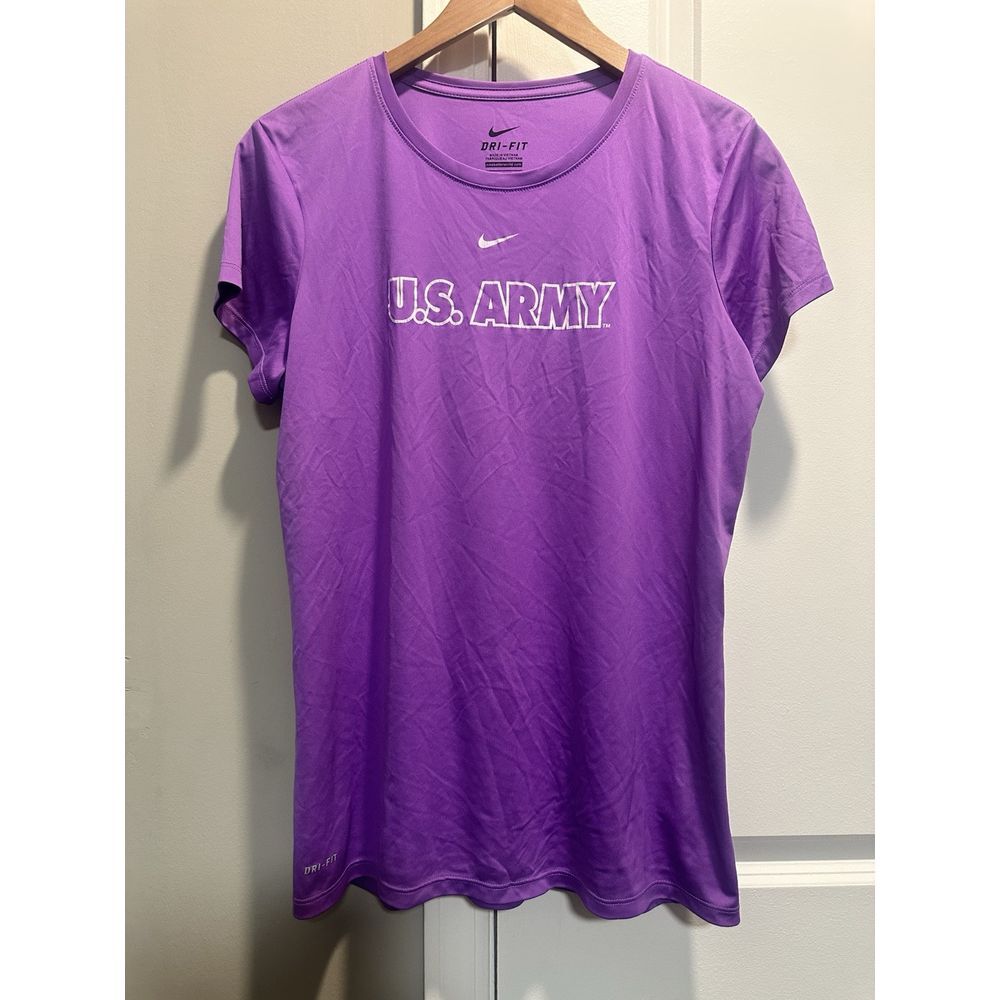 Nike Purple US Army Women's Tee Large